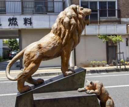 星座の像 獅子座