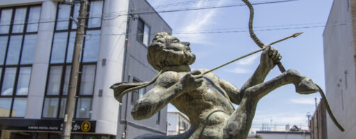 射手座の彫刻